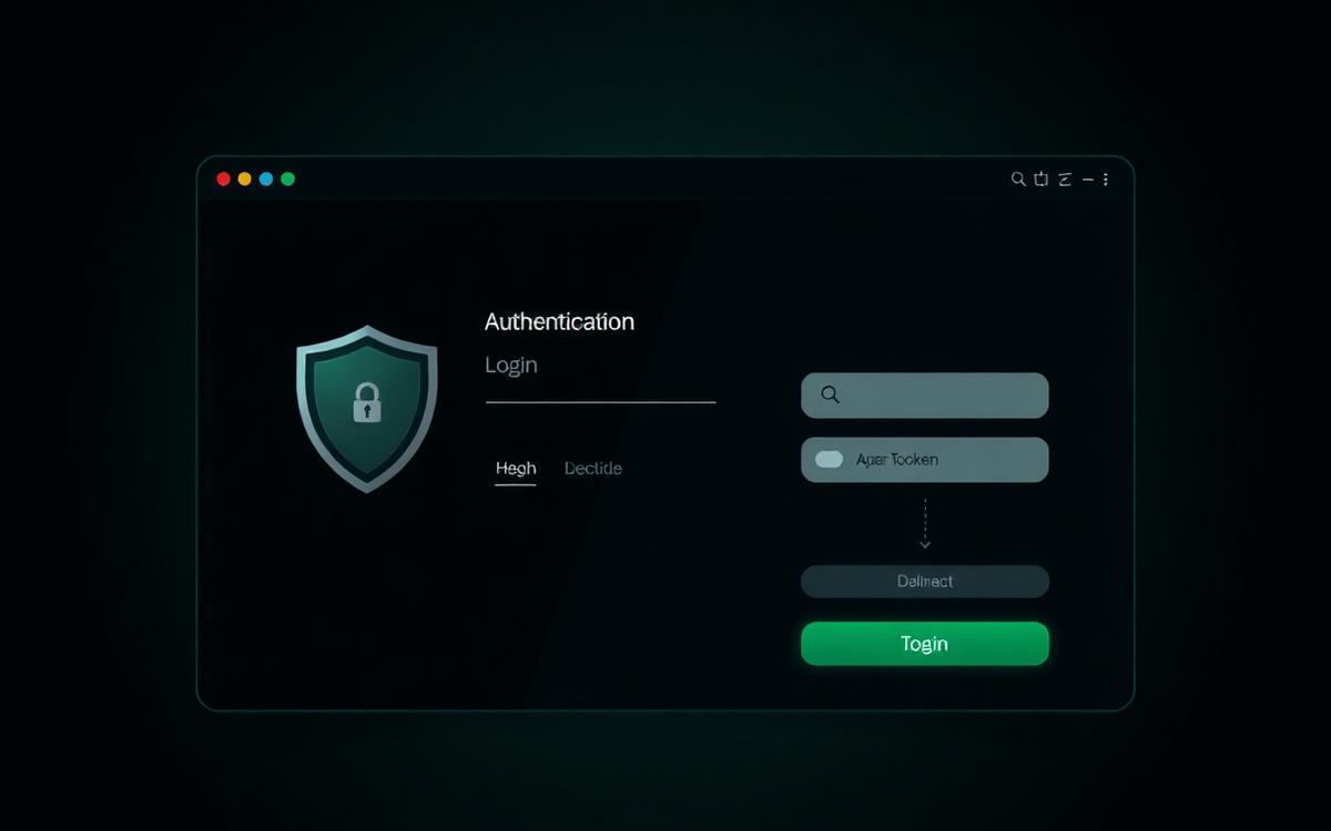 Authentication System interface preview